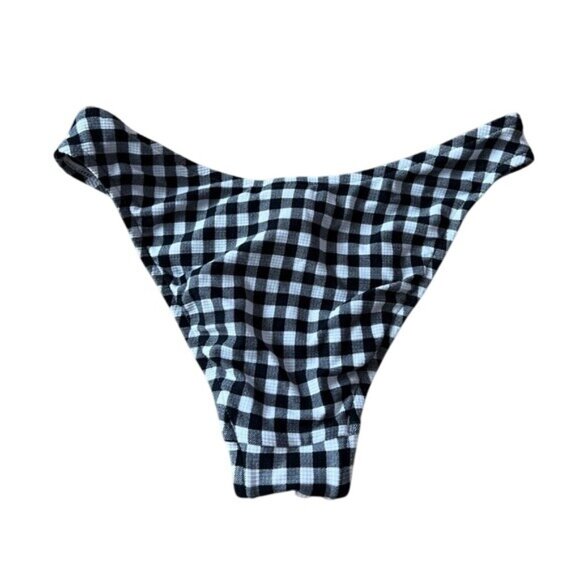 Seafolly Capri Check Hipster Bikini Bottoms - Picture 4 of 7